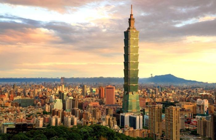 Tháp Taipei 101 là niềm tự hào của người dân Đài Loan