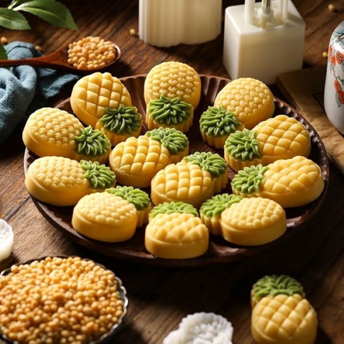 Món bánh dứa thơm ngon, bắt mắt của người Đài Loan