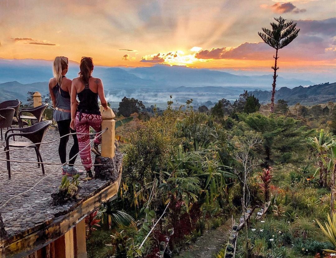 Thung lũng Baliem bình yên và trong lành Thung lũng Baliem bình yên và trong lành