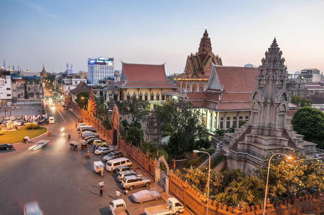 Phnom Penh, thủ đô của Campuchia Phnom Penh, thủ đô của Campuchia