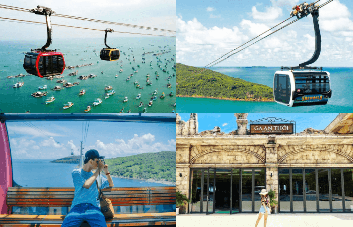 Khám phá cáp treo dài nhất Việt Nam trong Tour hà nội phú quốc 4 ngày 3 đêm