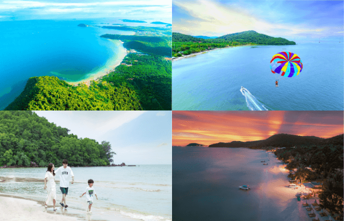 Check-in Bãi Sao trong tour Phú Quốc 3 ngày 2 đêm