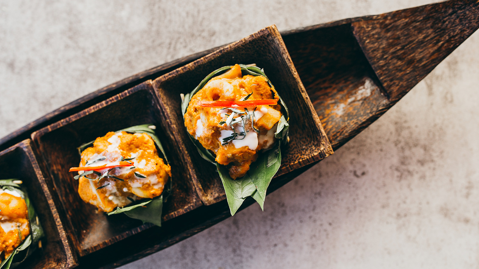 Món amok (cá hấp) của Campuchia Món amok (cá hấp) của Campuchia