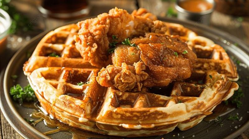 Hương vị độc đáo khi thưởng thức bánh quế gà