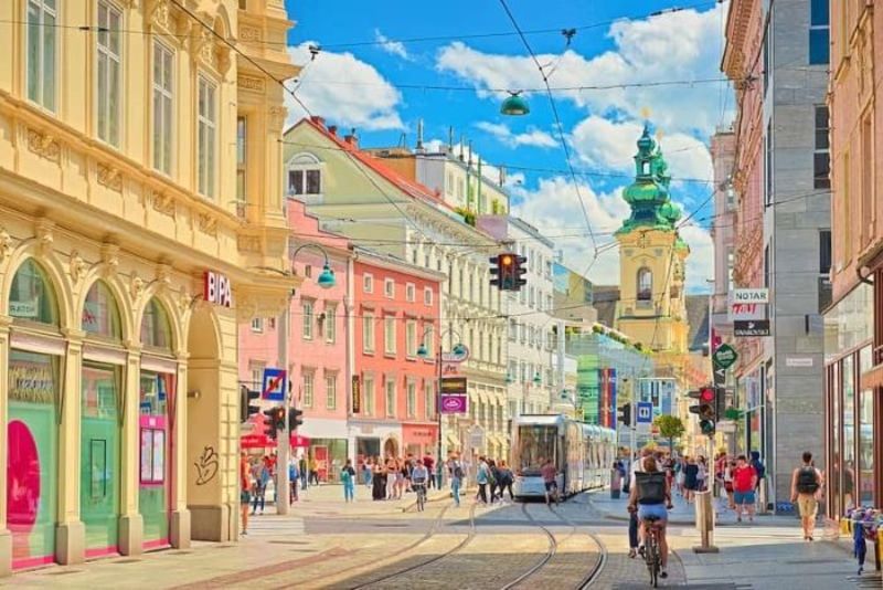 Vẻ đẹp ngập tràn màu sắc ở thành phố Linz xinh đẹp