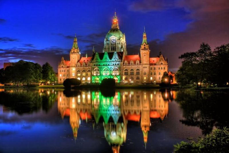 Vẻ đẹp như trong cổ tích của tòa thị chính Hannover