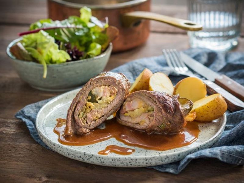 Đến Đức du lịch đừng quên thưởng thức đặc sản Rouladen