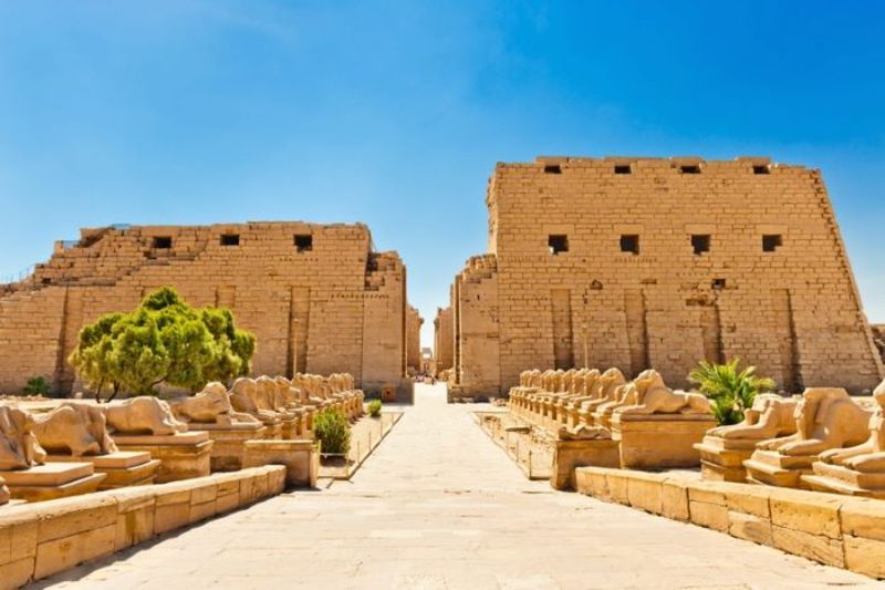 Kiến trúc độc đáo ở đền Karnak