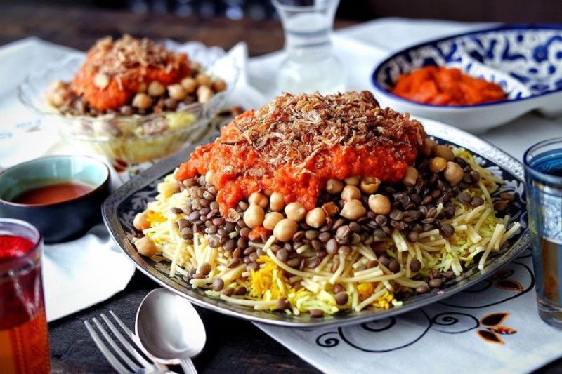 Thưởng thức ẩm thực Ai Cập với món Koshari