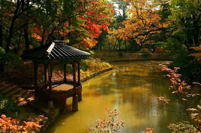 Vườn thượng uyển trong Cung điện Changdeokgung