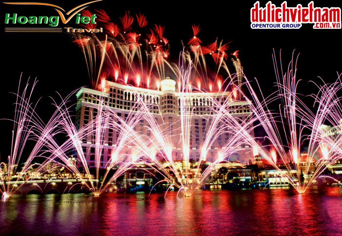 Biểu diễn nhạc nước Las Vegas Bieu dien nhac nuoc Las Vegas