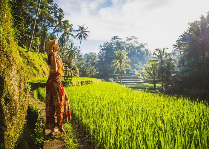 Du Lịch Cao Cấp Bali 4N3Đ: HCM - Núi Lửa Batur - Làng Penglipuran - Trải Nghiệm Vượt Thác, Tặng Bali Swing + Chèo Thuyền