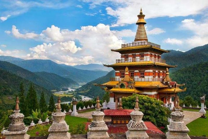 Kiến trúc tháp cổ ở Bhutan